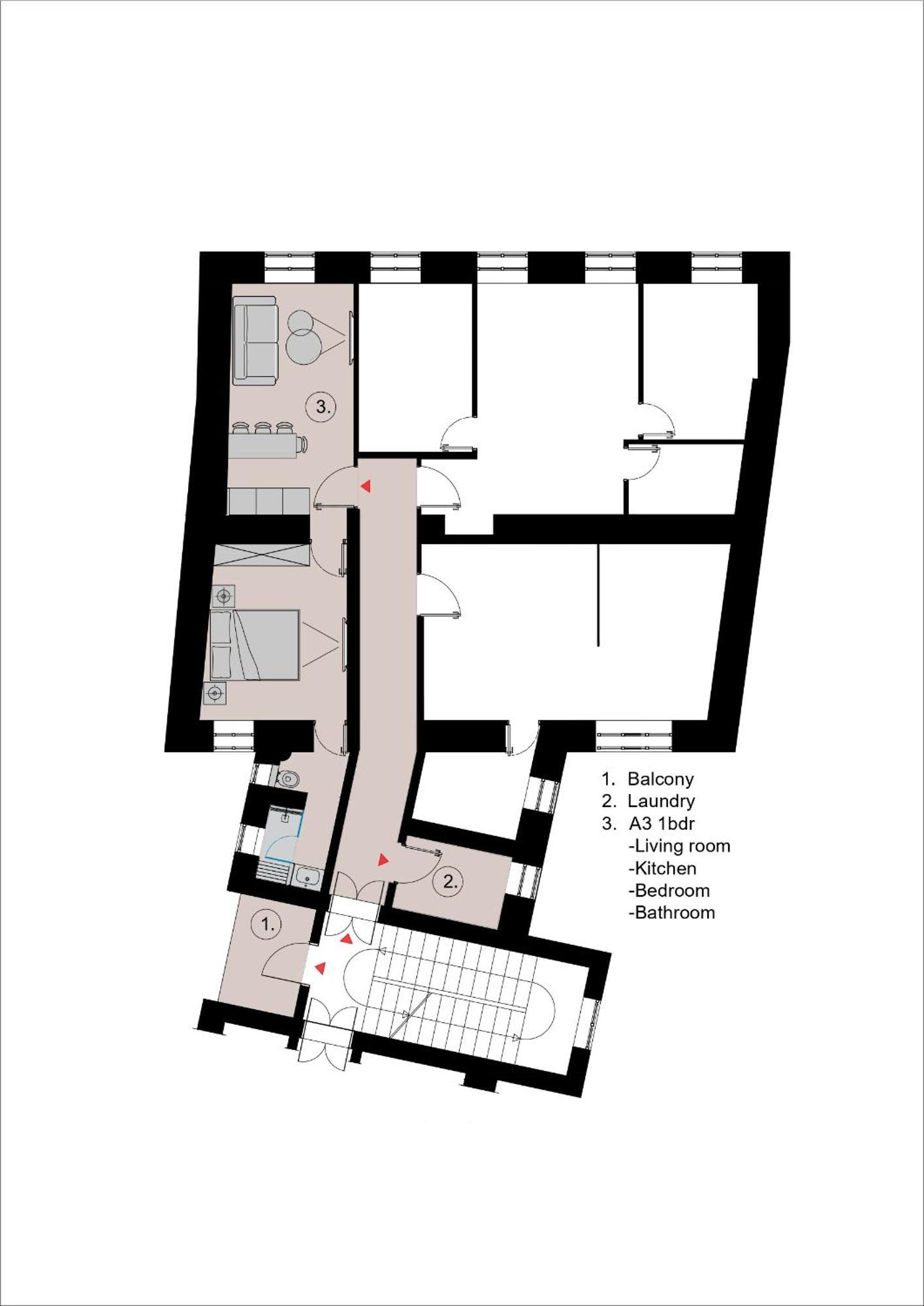 Central Apartments Сараево Екстериор снимка